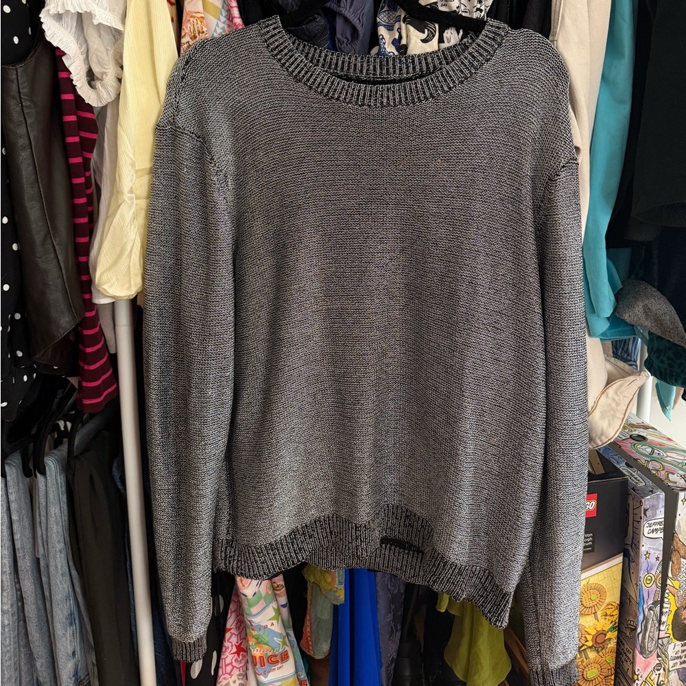 Metallic Knit Sweater